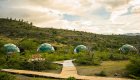 domes at ecocamp in torres del paine national park, patagonia