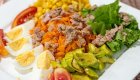 A plate of colorful food in Africa.