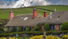 A colorful lodge in the Andes highlands