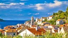 View of the Dalmatia coast in Croatia
