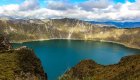 Volcanic crater in the highlands of Ecuador
