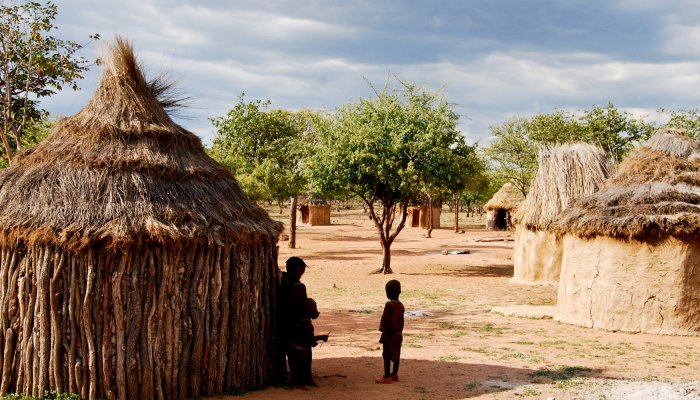 himba village in Namibia